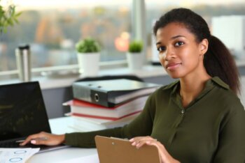 african american woman employee