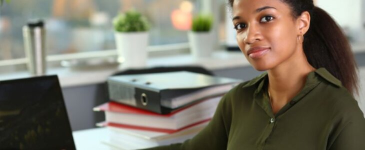 african american woman employee